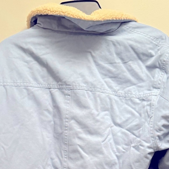 Weatherproof Vintage Men's Sherpa Lining Trucker Jacket - Moonlight L - Picture 6 of 10